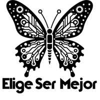 LogoEligeSerMejorMariposa